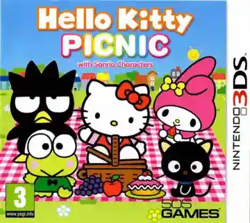 Hello Kitty Picnic with Sanrio Friends (Usa)-Nintendo 3DS